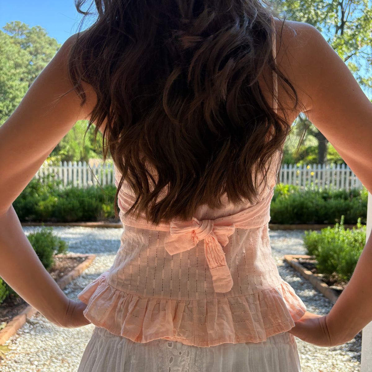 Georgia Top | Tangerine 1/1