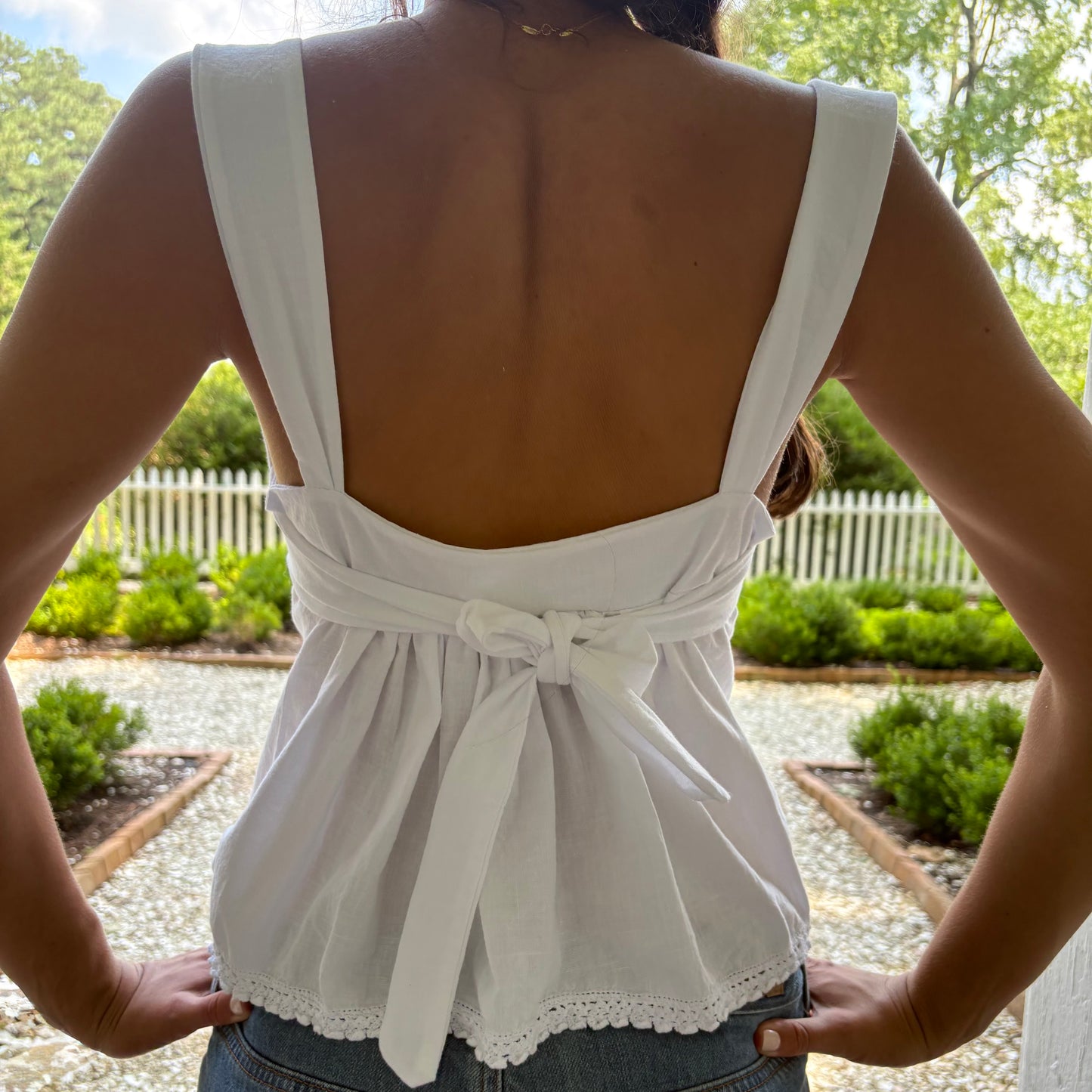 Charlotte Rose cotton top