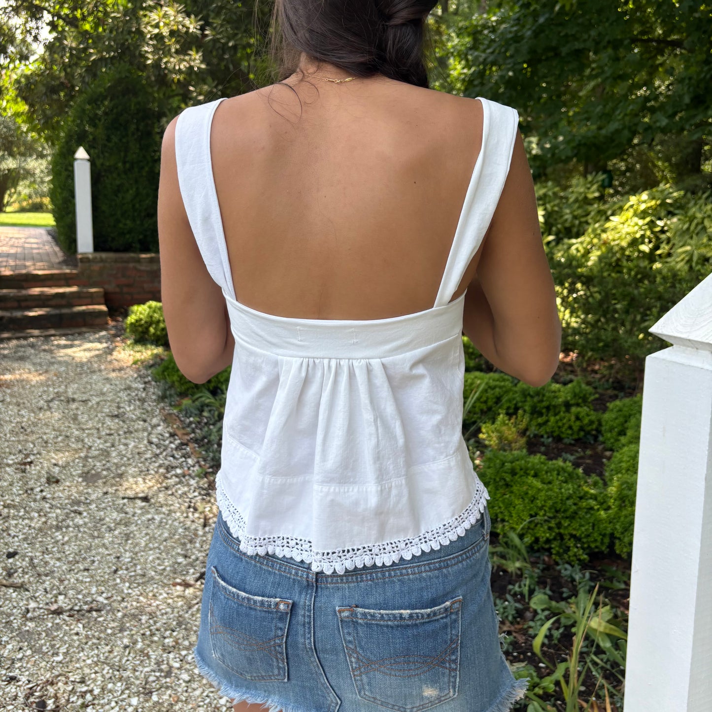 Charlotte Rose cotton top