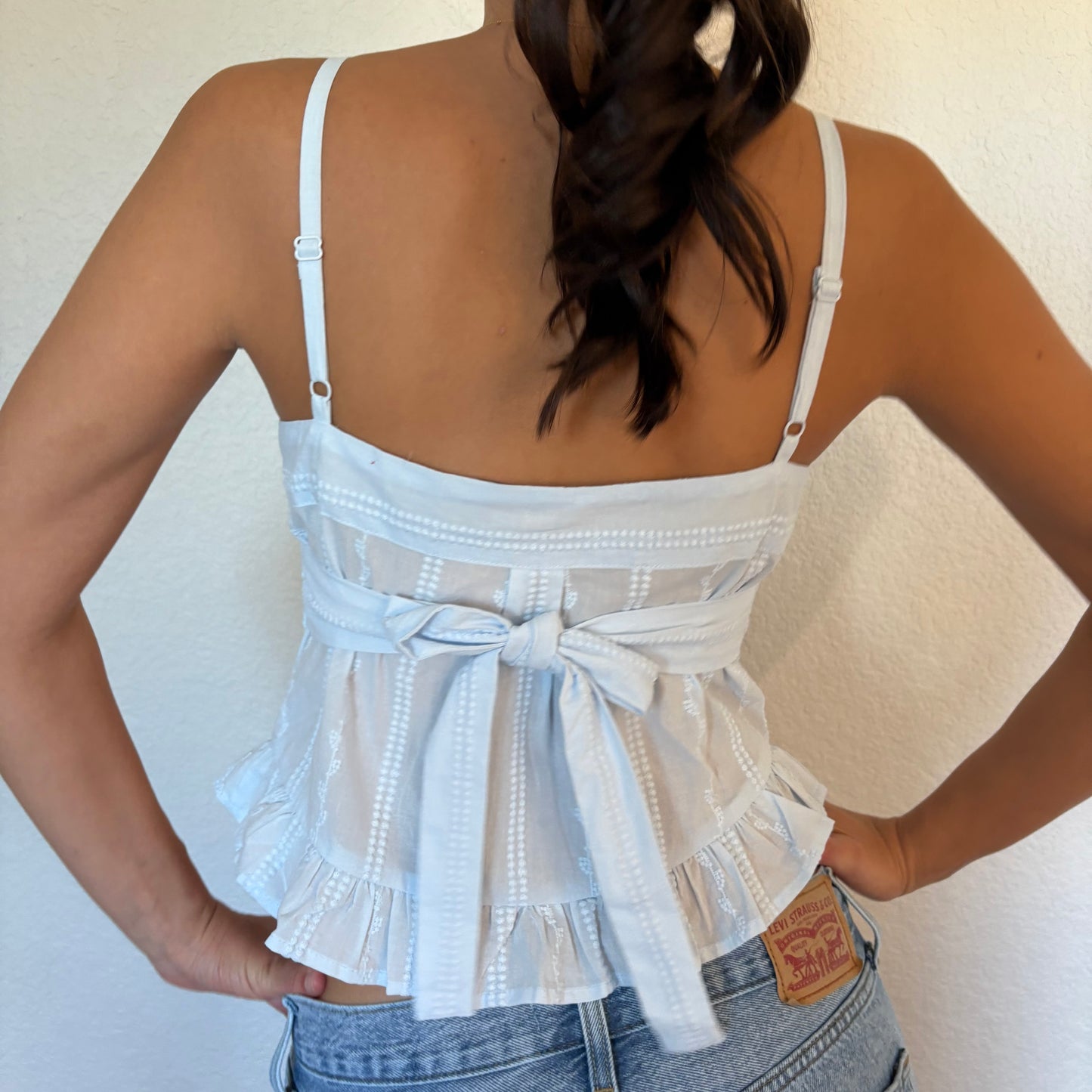 Georgia Top | light blue