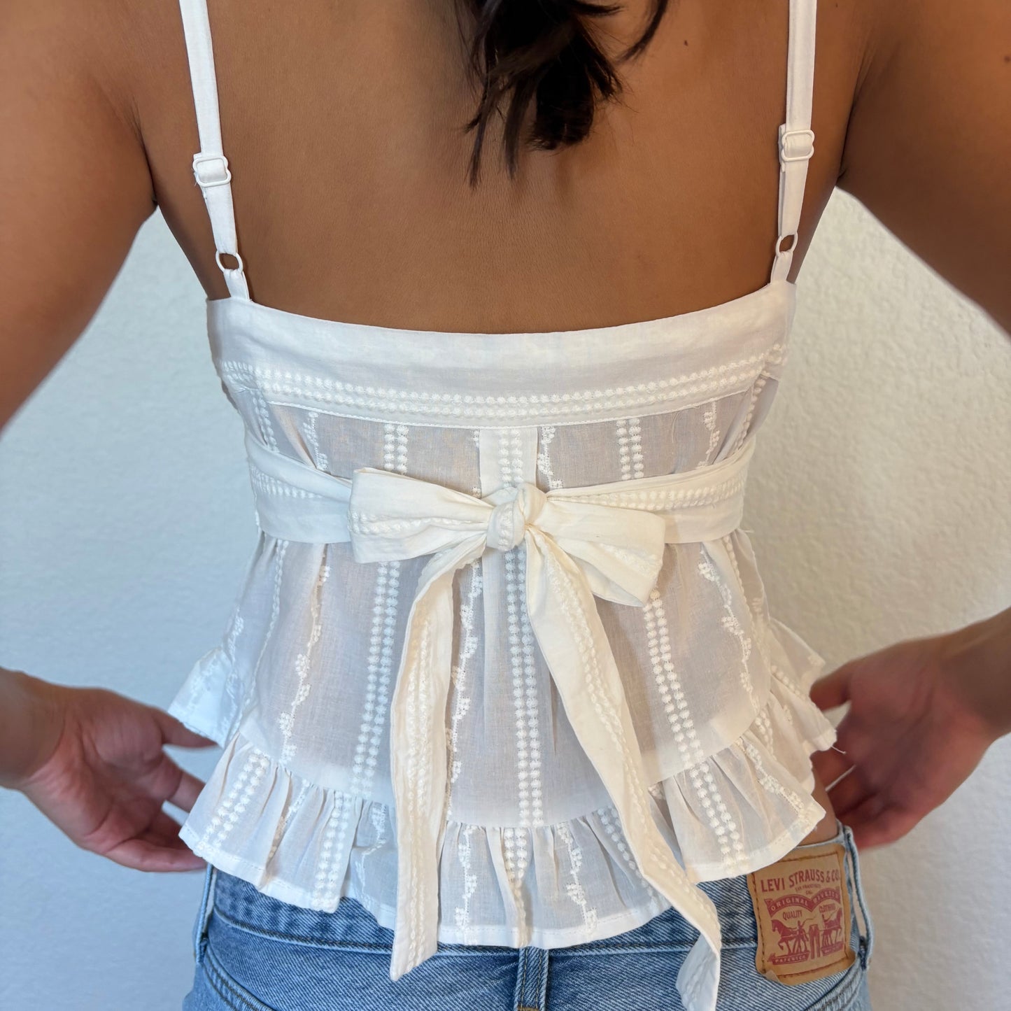 Georgia Top | white
