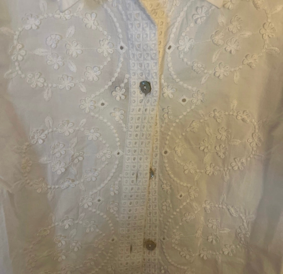 Georgia White embroidery