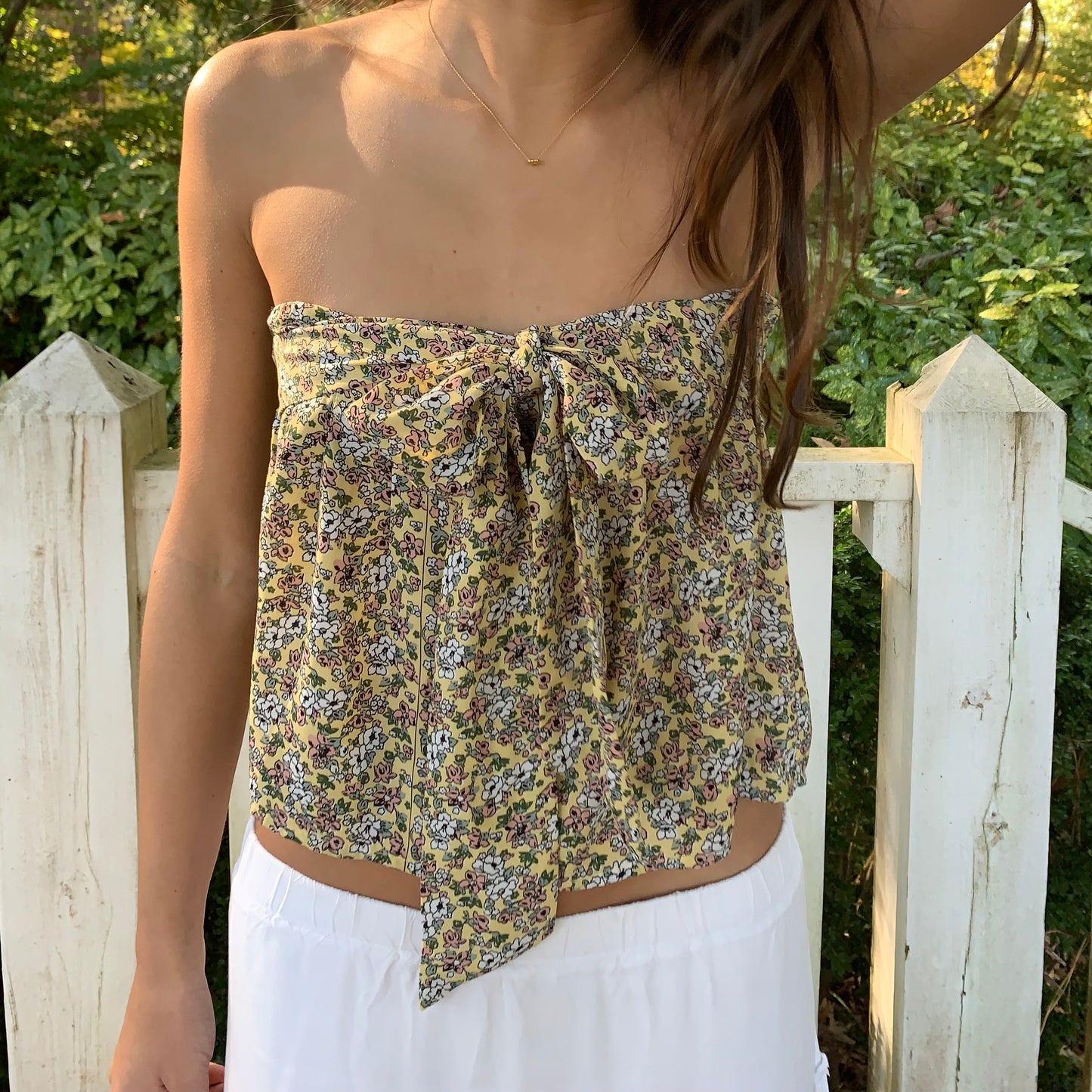 Mazy Top | Jardín Amarillo