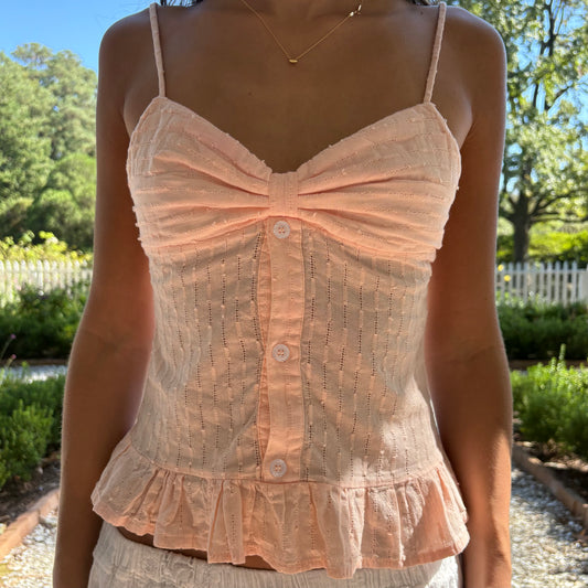 Georgia Top | Tangerine 1/1