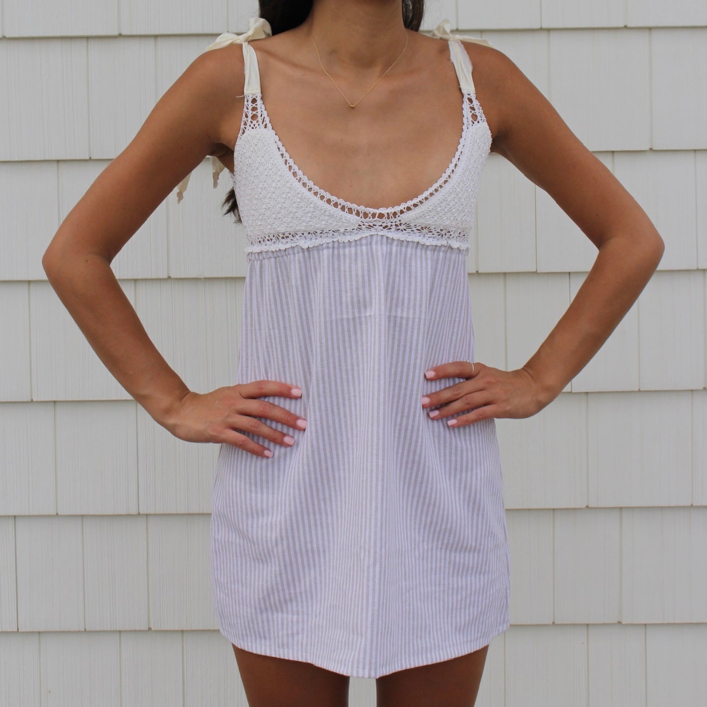 Shell mini dress 1/1