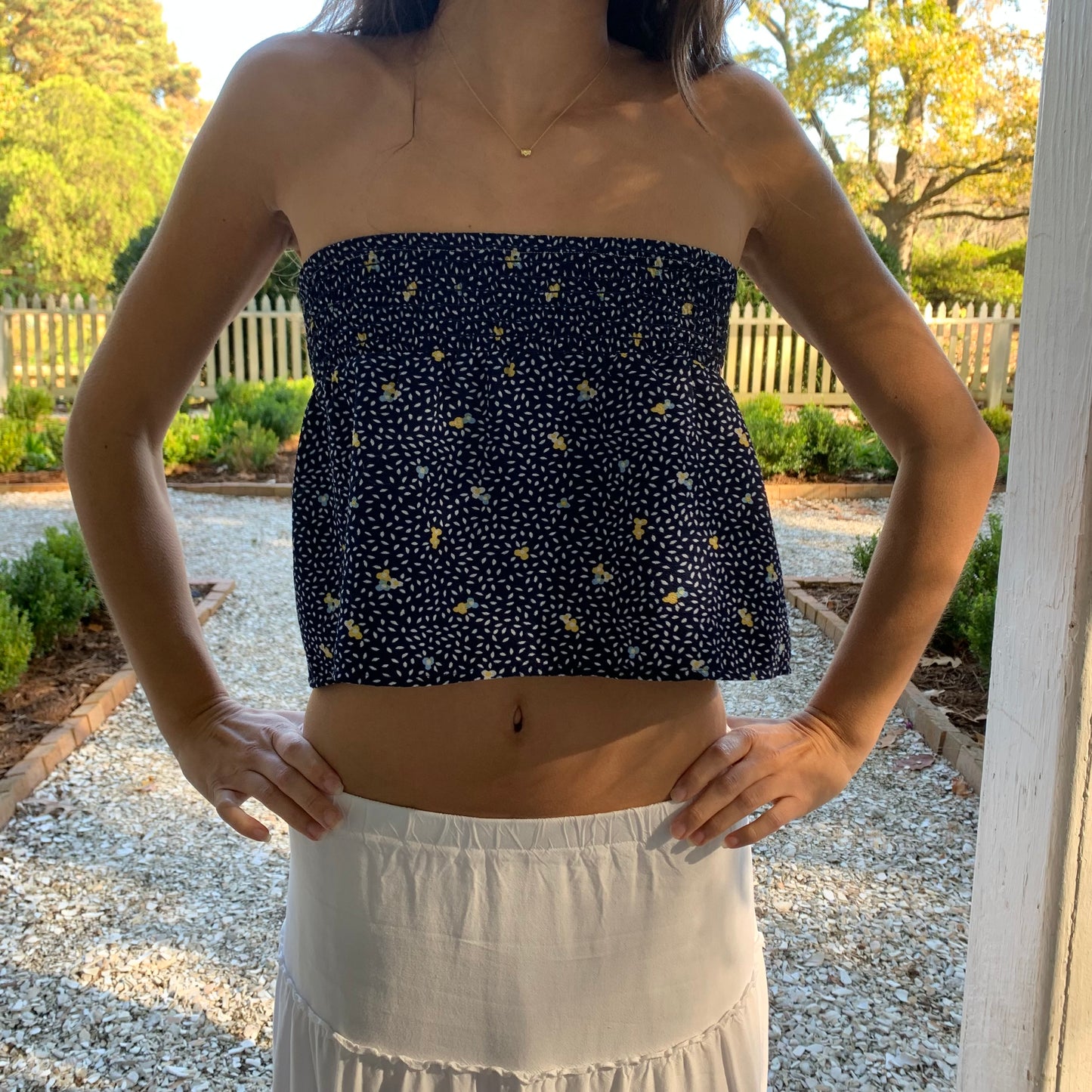 Mazy Top | Navy Limon