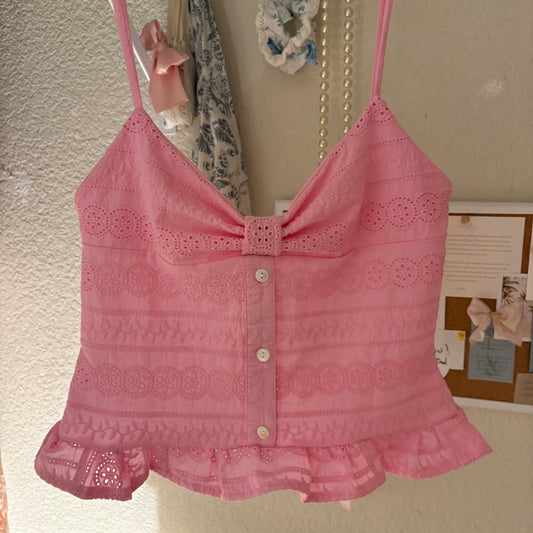 Claire top | pink seashell 1/1