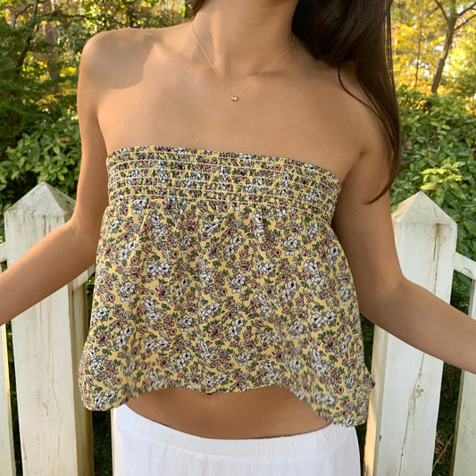 Mazy Top | Jardín Amarillo