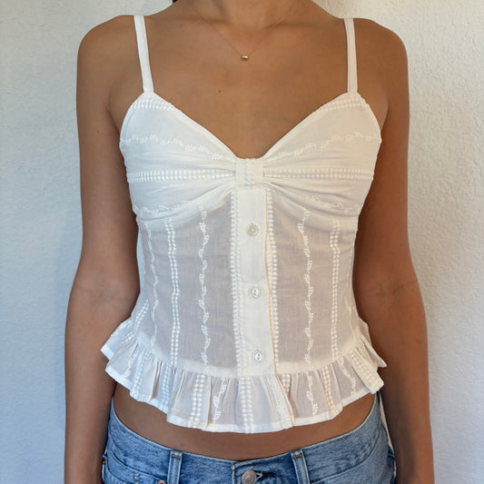 Georgia Top | white
