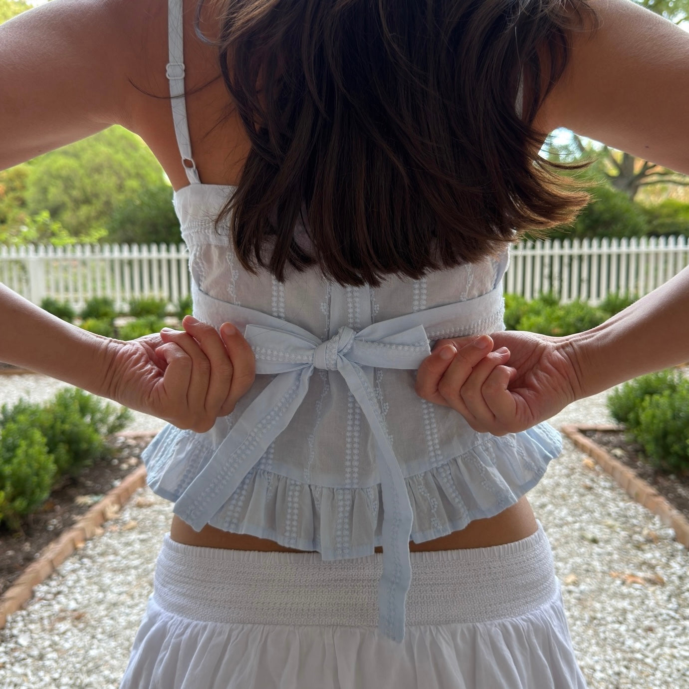 Georgia Top | light blue