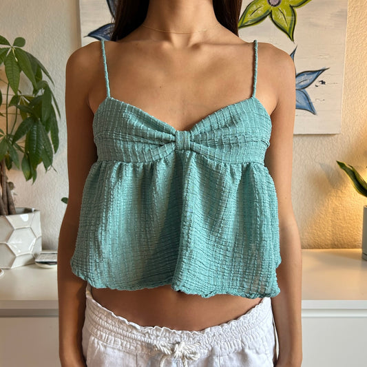 Paloma Top | ocean mist