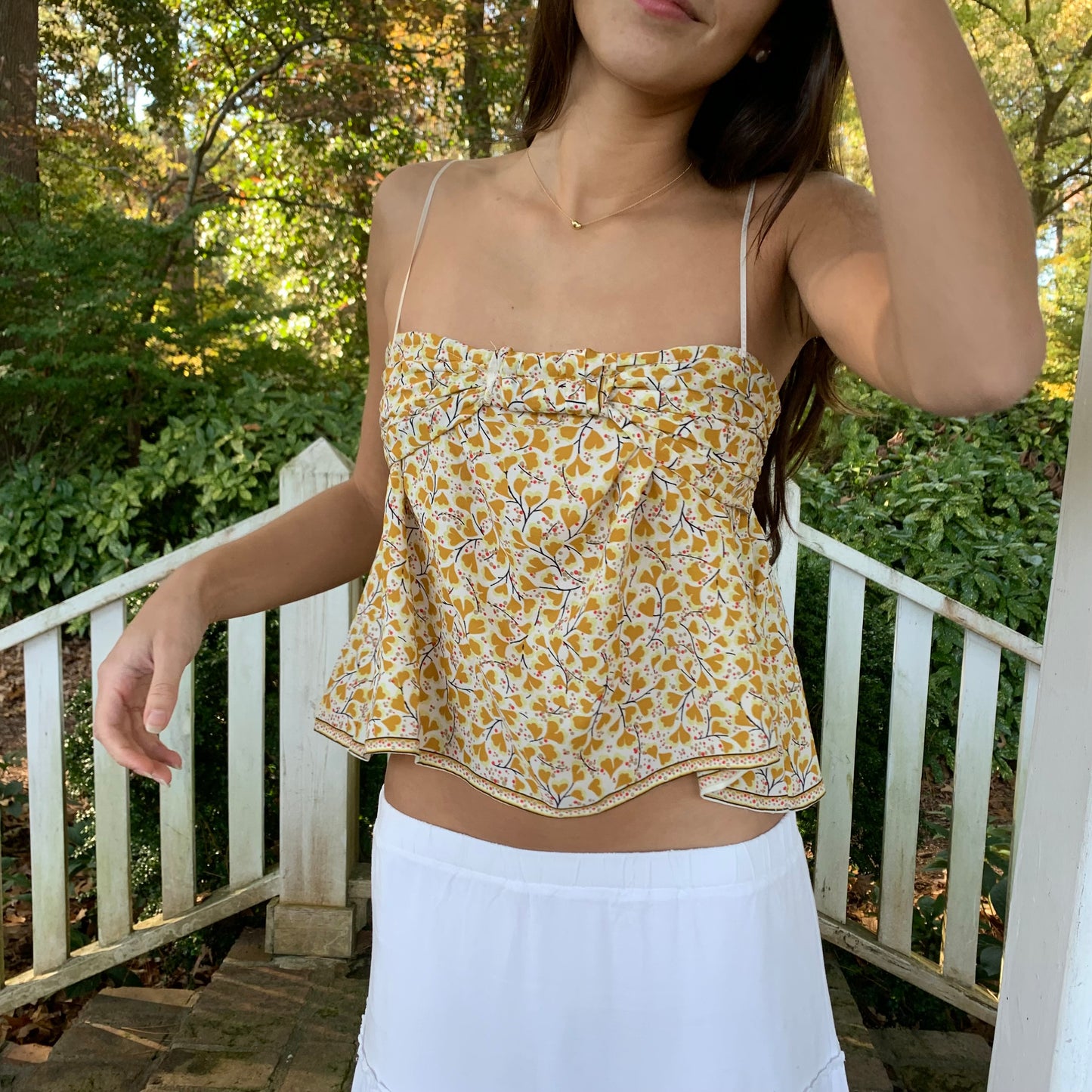 Callie Top | yellow