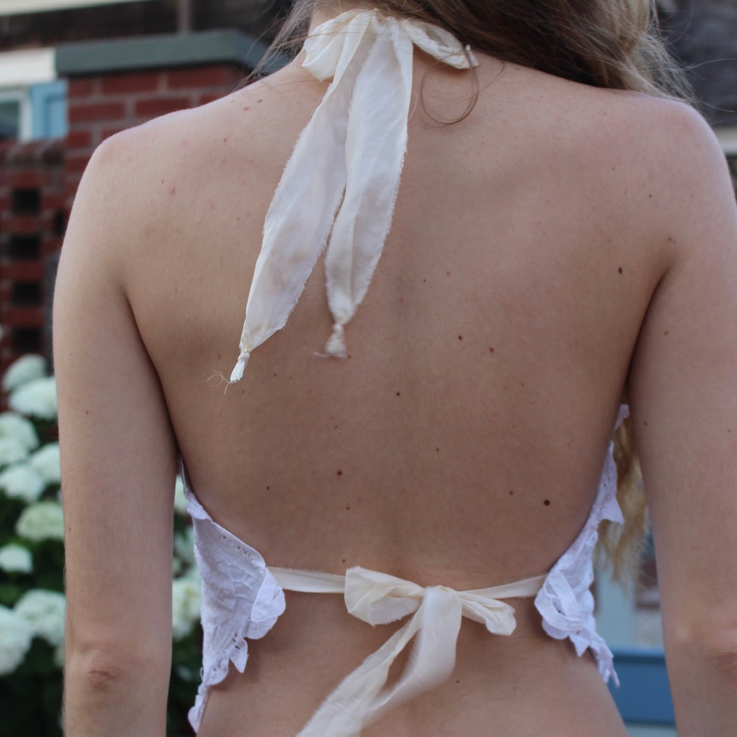 Flora Lace halter top