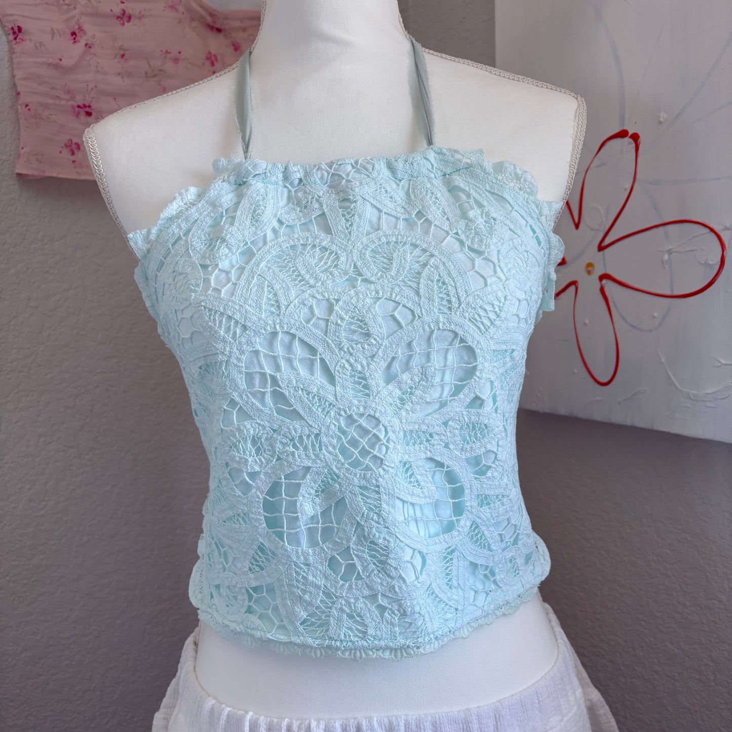 Flora Lace Halter